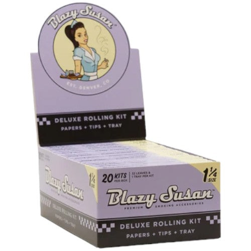 BLAZY SUSAN Papers Deluxe 11/4 Size Purple