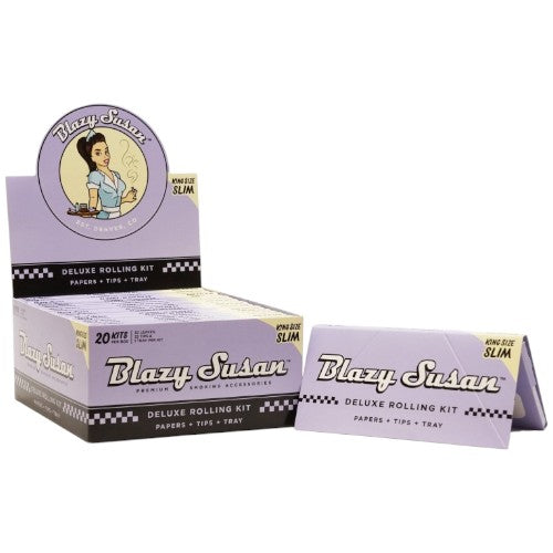 BLAZY SUSAN Papers Deluxe King Size Purple