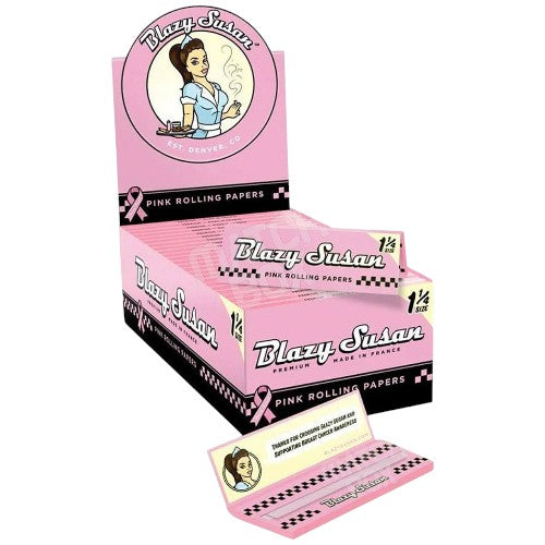 BLAZY SUSAN Papers  11/4 Size Pink