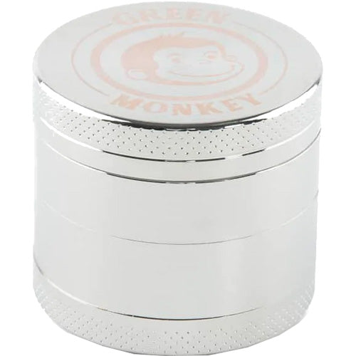 GREEN MONKEY Grinder Capuchin 40mm Silver