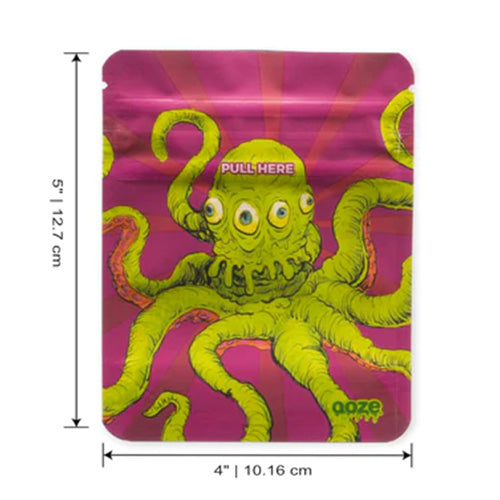 OOZE Zipoc Bags Mylar Bags 1/8oz 12-pack Sir Inks A lot