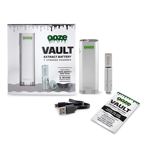 OOZE Battery Vault Extrac Silver