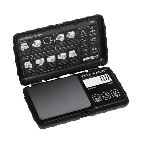 TRUWEIGH Scale Tuff-Weigh  1,000g Black