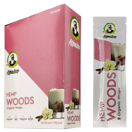 AFGHAN HEMP Wraps Woods 2-pack Russian