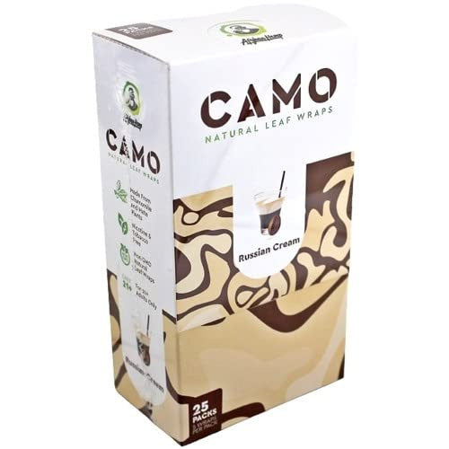 CAMO Wraps Natural Tea Leaf 5-pack Russian Cream