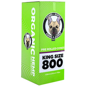 CONE SUPPLY Cones King Size Organic Hemp