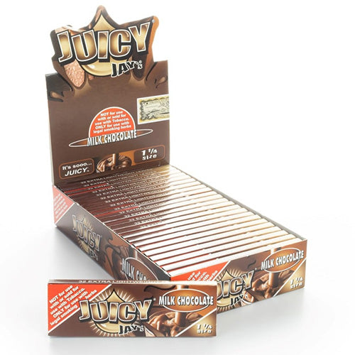 JUICY JAY'S Papers 11/4 Size Milk Chocolate