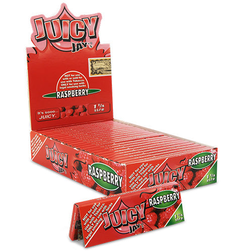 JUICY JAY'S Papers 11/4 Size Raspberry