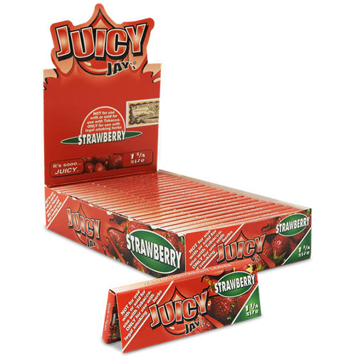 JUICY JAY'S Papers 11/4 Size Strawberry