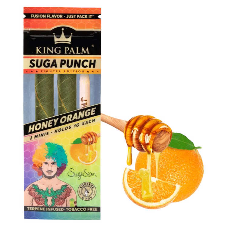 KING PALM Cones Palm Leaf $0.69 Mini Orange Cream