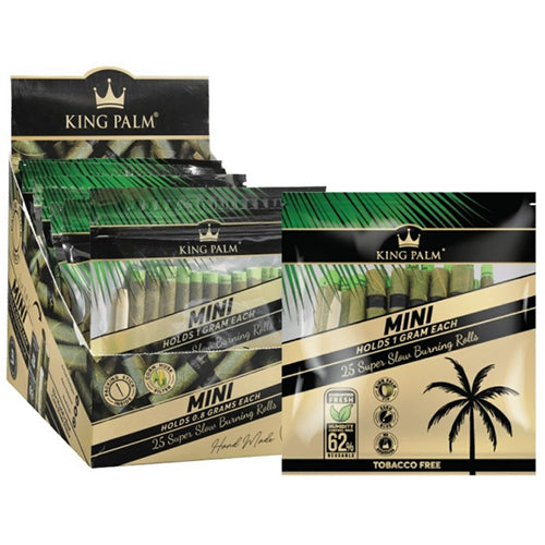 KING PALM Cones Palm Leaf Mini 25-pack Natural