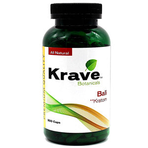 KRAVE Tablets & Caplets Kratom 300ct Bali