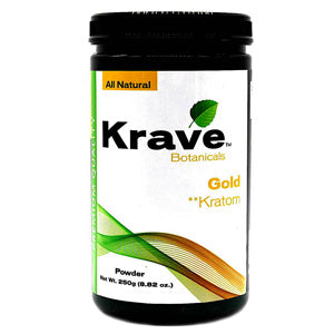 KRAVE Powders Kratom 250g Gold