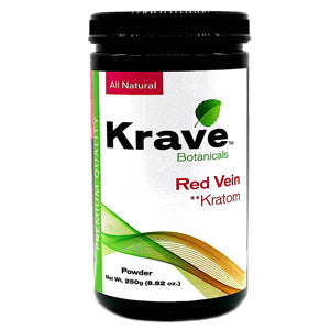 KRAVE Powders Kratom 250g Red Vein