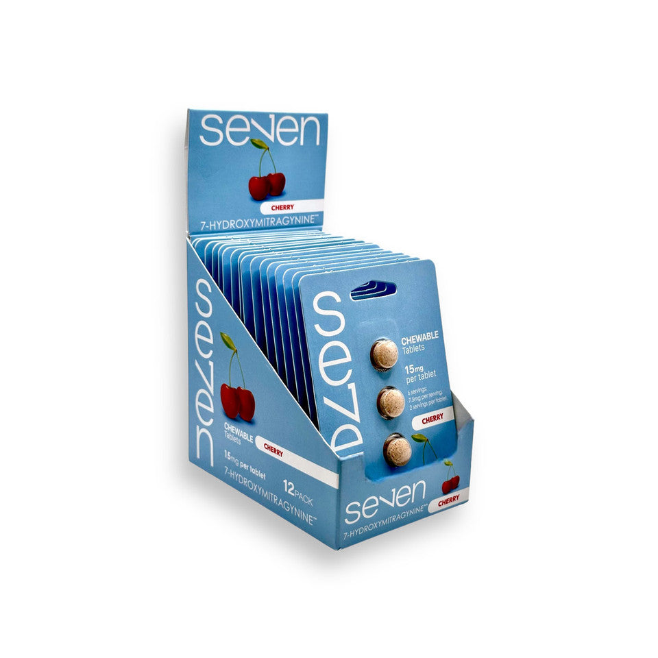 KRAVE Tablets & Caplets Seven 7-hydroxy 3-Pack Cherry