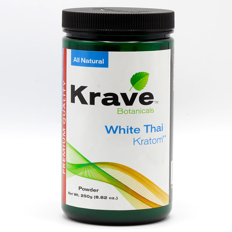 KRAVE Powders Kratom 250g White Thai