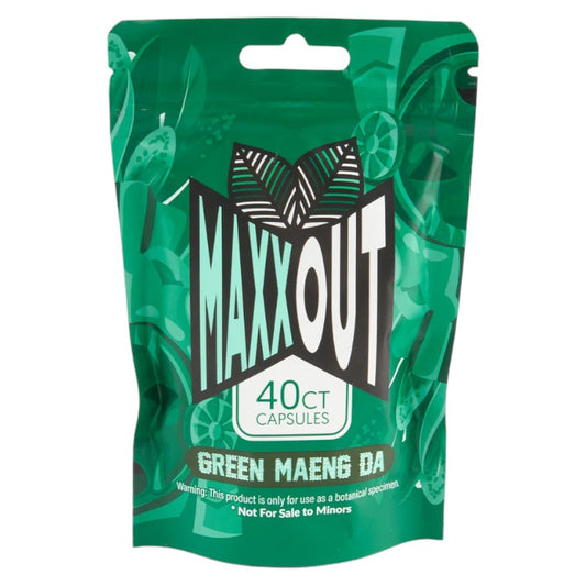 MAXXOUT Tablets & Caplets Kratom 40ct White Maeng Da