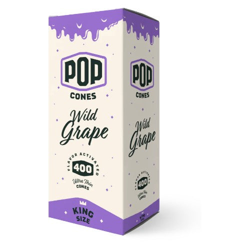 POP CONES Cones Ultra Thin King Size Wild Grape