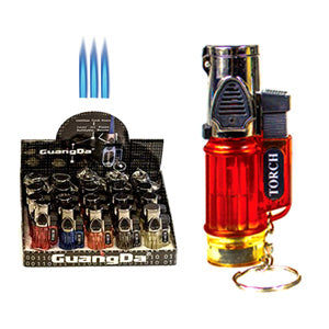 GuangDa Lighter Triple Torch 3.25"