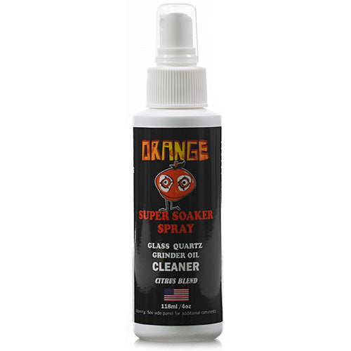 Orange Chronic Glass Cleaner Super Soaker Spray Quartz Grinder 4oz