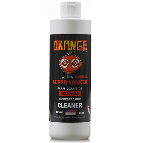 Orange Chronic Glass Cleaner Super Soaker Glass Quartz Grinder 16oz