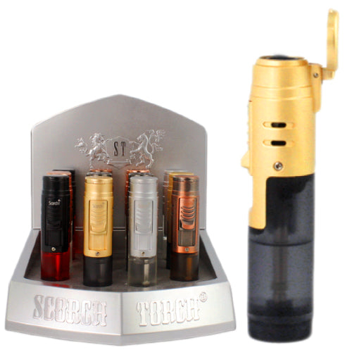 Scorch Torch Lighter Easy Lite See thru Butane 4.0" (61671)