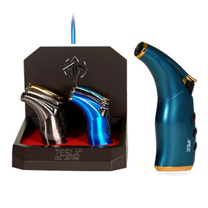 Tesla Lighter Coil Lighter 45 deg Smooth Press Easy Grip 4.5"