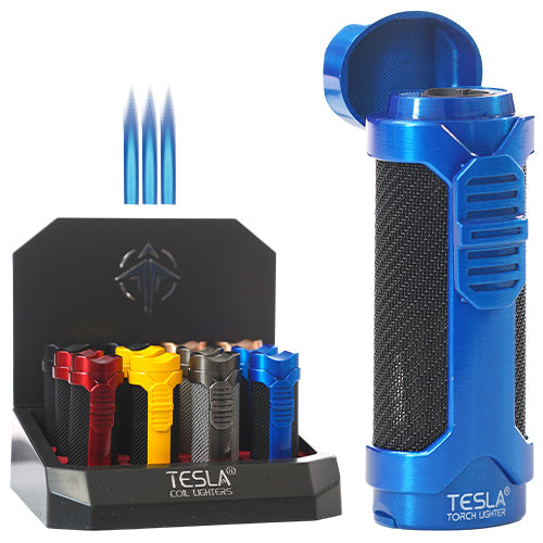 Tesla Lighter 3 Torch Mesh Detail 3.5"