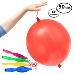 Chargers Punch Ball Party Balloons (50pcs per Box)