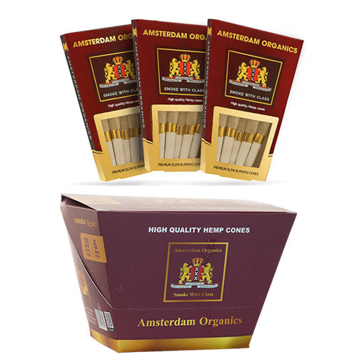 Amsterdam Cones King Size 6-pack Hemp