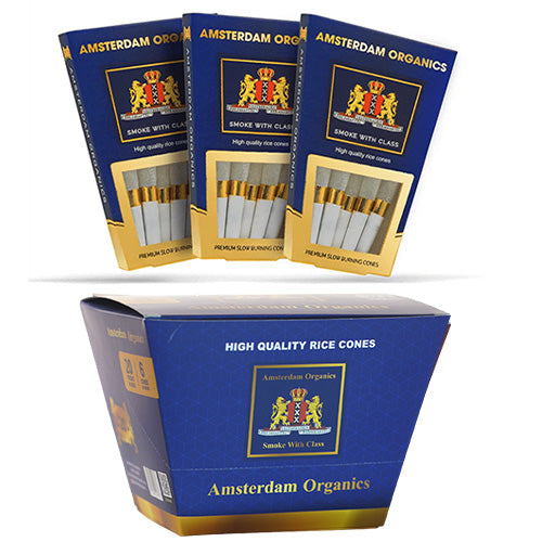 Amsterdam Cones King Size 6-pack Rice