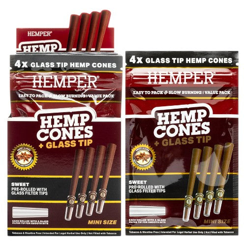 Hemper Cones Mini Size 4-pack Sweet