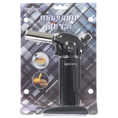 Ignitus Lighter Magnum Torch 8.0" Black