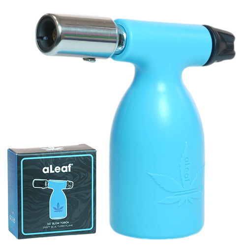 aLeaf Lighter Torch Supernova Blow 3.5" Blue