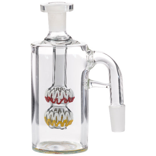 Ash Catcher 2 Ball 14mm 90 Degree Clear