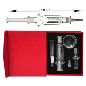 Nectar Collector Set Mini -10 mm 10" Clear
