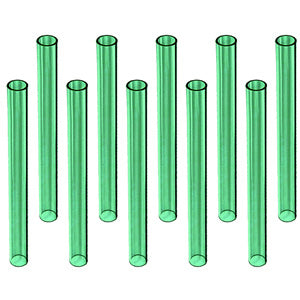 O.B. Glass Tube 4.0" Green