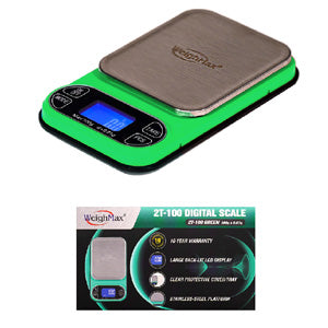 WeighMax Scales Digital Scale 2T 100 0.01g Green