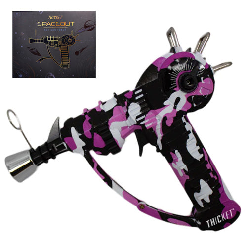 Thicket Spaceout Lighter Ray Gun Torch 7.0" x 8.0" Pink Camo