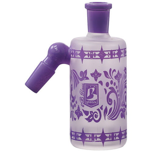 6B Glass Ash Catcher 8445 14mm 45 Degree Purple