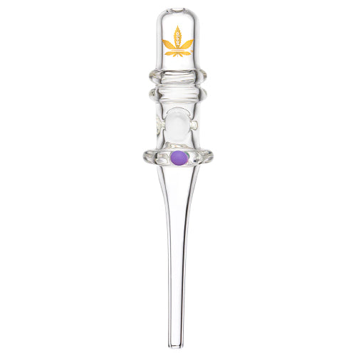aLeaf Nectar Collector Straw Tube Peanut Dab 6" Purple