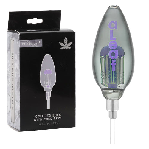 aLeaf Nectar Collector Purifier Colo Bulb With Tree Perc Platinum 90 Degree Red