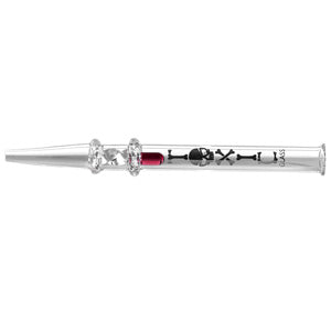 Toxic Nectar Collector Glass Quartz Pill 5.75" Red
