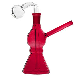 O.B. Water Pipe Cone 2135a 6.0" Red