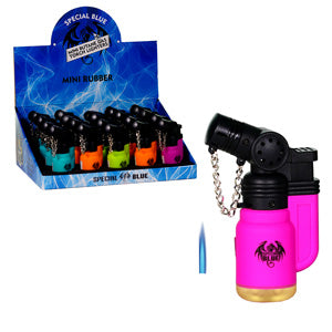 Special Blue Lighter Mini Lighter 3.0" Rubber