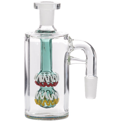 Ash Catcher 2 Ball 14mm 90 Degree Teal