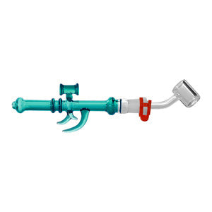 Nectar Collector Gun with 4mm 2255a 45 Degree Teal