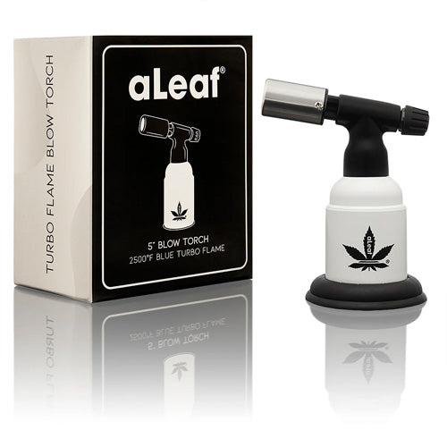 aLeaf Lighter Blow Torch 5.0" White