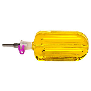 Nectar Collector Popsicle Liquid Inside - with 10 mm Metal Tip & Plastic Clip2278a 5.5" Yellow