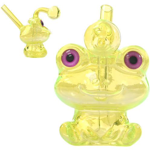 O.B. Water Pipe Frog 1442a 4.5" Yellow
